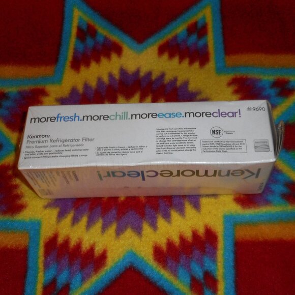 Genuine Kenmore Clear! 9690 Premium Refrigerator Water Filter 46-9690 - Picture 3 of 3
